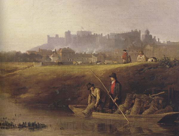 William henry hunt View of Windsor Castle (mk47) France oil painting art